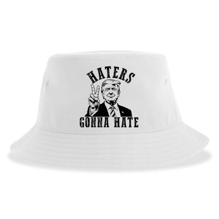 Trump Haters Gonna Hate Sustainable Bucket Hat