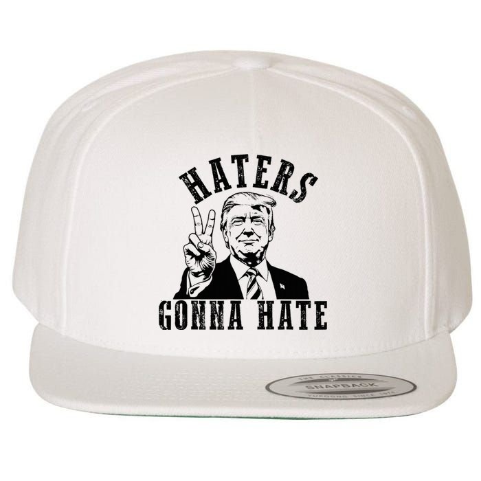 Trump Haters Gonna Hate Wool Snapback Cap