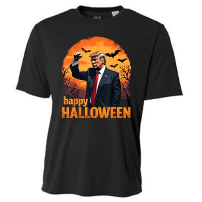 Trump Happy Halloween Trump Vance 2024 Usa Trump Halloween Cooling Performance Crew T-Shirt