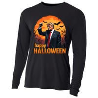 Trump Happy Halloween Trump Vance 2024 Usa Trump Halloween Cooling Performance Long Sleeve Crew