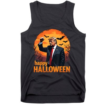 Trump Happy Halloween Trump Vance 2024 Usa Trump Halloween Tank Top