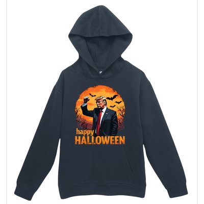 Trump Happy Halloween Trump Vance 2024 Usa Trump Halloween Urban Pullover Hoodie