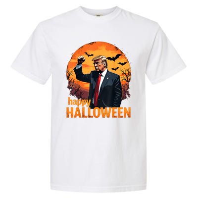 Trump Happy Halloween Trump Vance 2024 Usa Trump Halloween Garment-Dyed Heavyweight T-Shirt