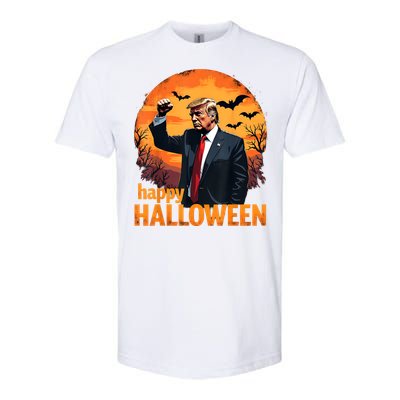 Trump Happy Halloween Trump Vance 2024 Usa Trump Halloween Softstyle CVC T-Shirt