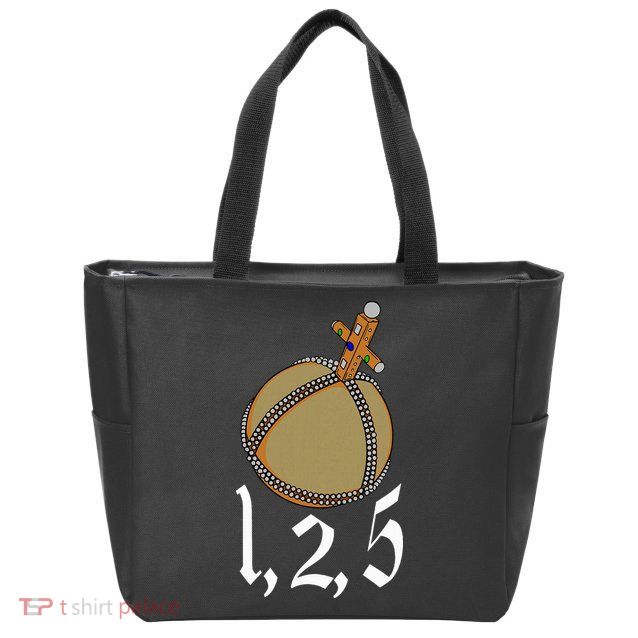 The Holy Hand Grenade Of Antioch 125 Quote Zip Tote Bag