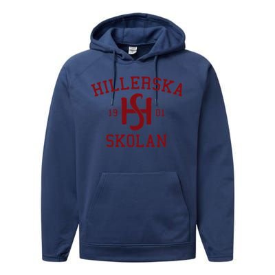 The Hillerska HS 1901 Skolan Vintage Performance Fleece Hoodie