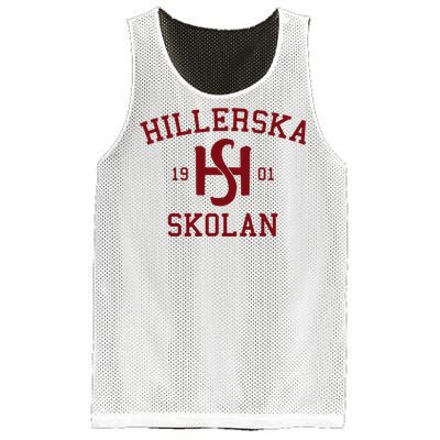 The Hillerska HS 1901 Skolan Vintage Mesh Reversible Basketball Jersey Tank