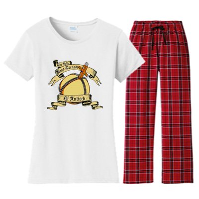 The Holy Hand Grenade Of Antioch Women's Flannel Pajama Set