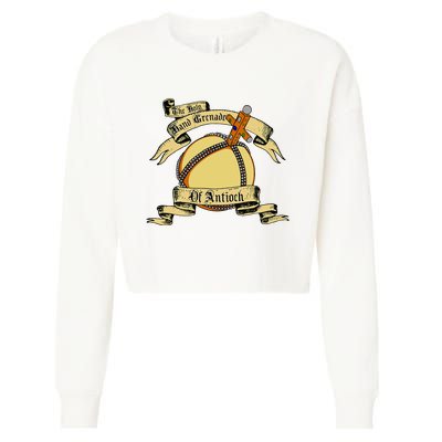 The Holy Hand Grenade Of Antioch Cropped Pullover Crew