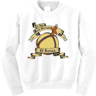 The Holy Hand Grenade Of Antioch Kids Sweatshirt