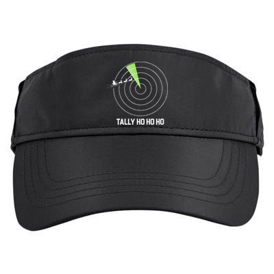 Tally Ho Ho Ho Air Traffic Controller Pilot Christmas Adult Drive Performance Visor