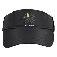 Tally Ho Ho Ho Air Traffic Controller Pilot Christmas Adult Drive Performance Visor
