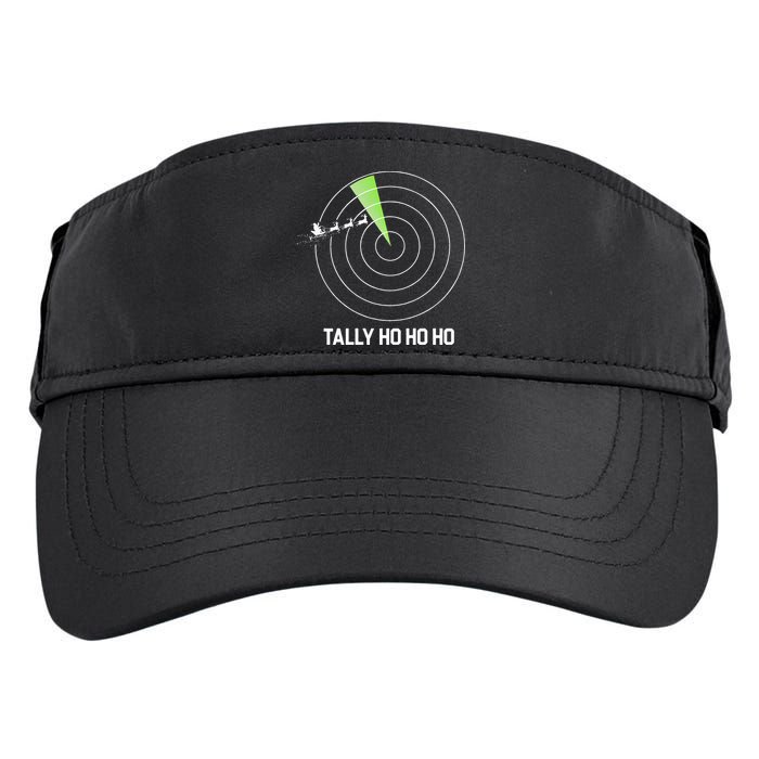 Tally Ho Ho Ho Air Traffic Controller Pilot Christmas Adult Drive Performance Visor