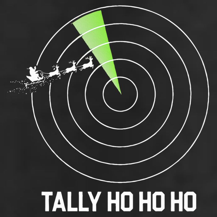 Tally Ho Ho Ho Air Traffic Controller Pilot Christmas Adult Drive Performance Visor