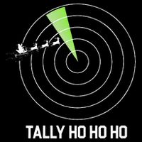 Tally Ho Ho Ho Air Traffic Controller Pilot Christmas Flat Bill Trucker Hat