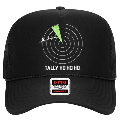 Tally Ho Ho Ho Air Traffic Controller Pilot Christmas Hat