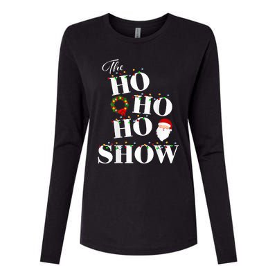 The Hotflashes Holiday Show Womens Cotton Relaxed Long Sleeve T-Shirt