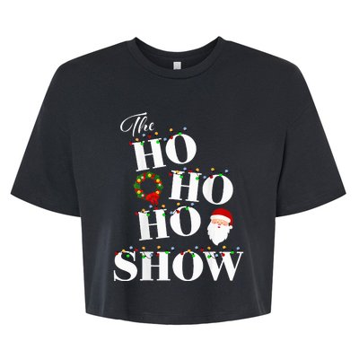 The Hotflashes Holiday Show Bella+Canvas Jersey Crop Tee