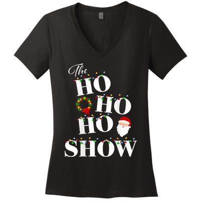 The Hotflashes Holiday Show Women's V-Neck T-Shirt