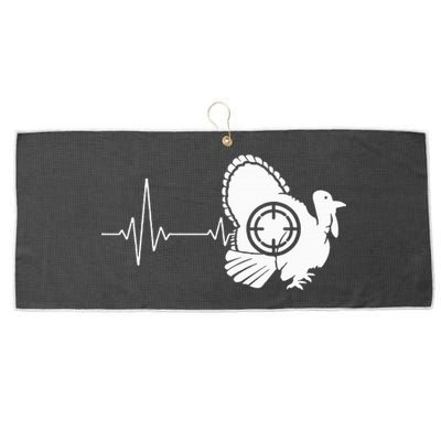 Turkey Hunting Heartbeat Hunting Gear Large Microfiber Waffle Golf Towel