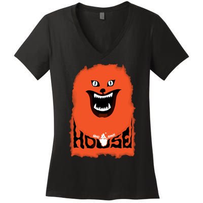 The House Hausu Women's V-Neck T-Shirt