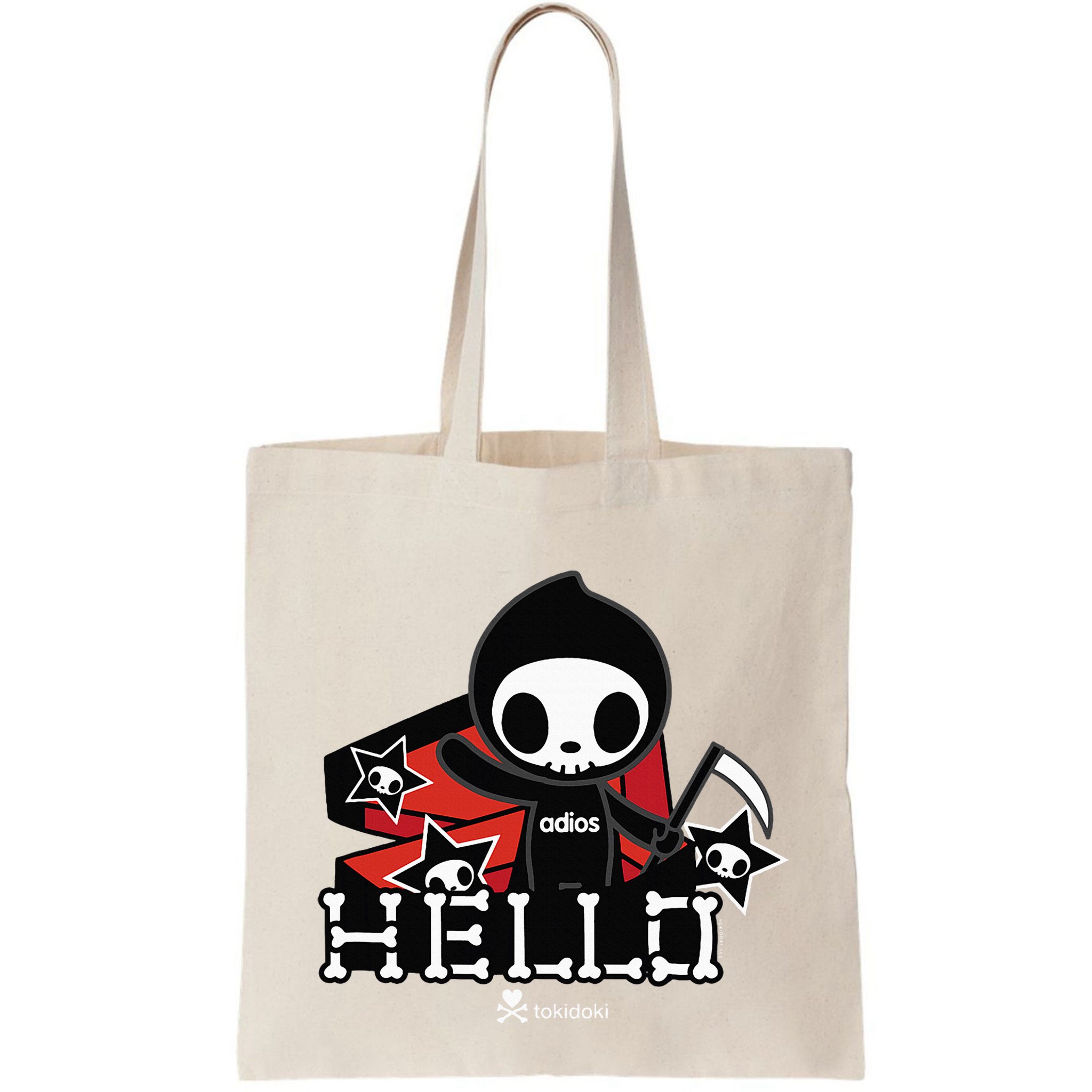 Tokidoki Halloween Hello Adios Coming Out Of Coffin Bag