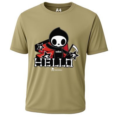 Tokidoki Halloween Hello Adios Coming Out Of Coffin Performance Shirt