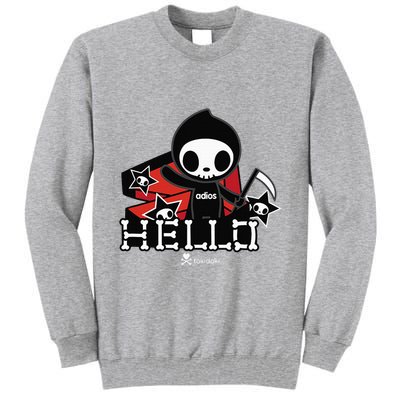 Tokidoki Halloween Hello Adios Coming Out Of Coffin Tall Sweatshirt