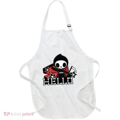 Tokidoki Halloween Hello Adios Coming Out Of Coffin Apron