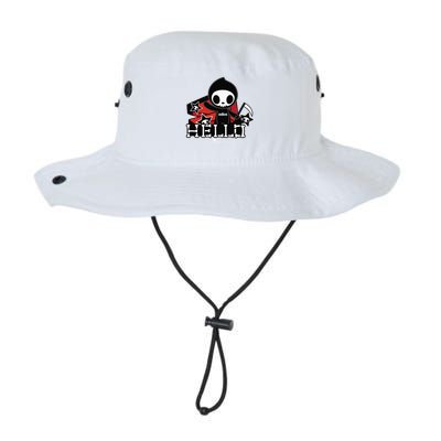 Tokidoki Halloween Hello Adios Coming Out Of Coffin Bucket Hat
