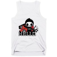 Tokidoki Halloween Hello Adios Coming Out Of Coffin Tank Top