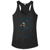 The Hell I WonT! Badass Vintage Western Rodeo Cowgirl Gift Ladies PosiCharge Competitor Racerback Tank