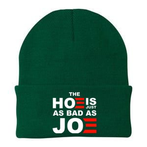 The Hoe Is Just As Bad As Joe Knit Cap Winter Beanie