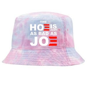 The Hoe Is Just As Bad As Joe Tie-Dyed Bucket Hat