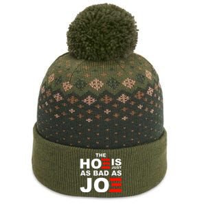 The Hoe Is Just As Bad As Joe The Baniff Cuffed Pom Beanie