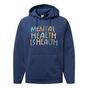 Tal Health Is Health Raise Awareness Of Tal Health Gift Performance Fleece Hoodie