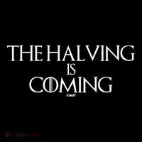 The Halving Is Coming Bitcoin Full-Length Apron With Pockets