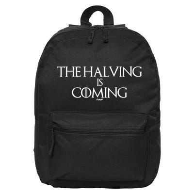 The Halving Is Coming Bitcoin 16 in Basic Backpack