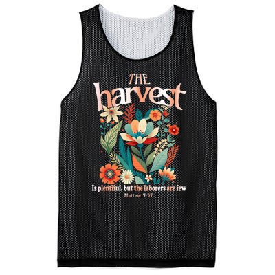 The Harvest Is Plentiful But The Laborers Are Few Mesh Reversible Basketball Jersey Tank