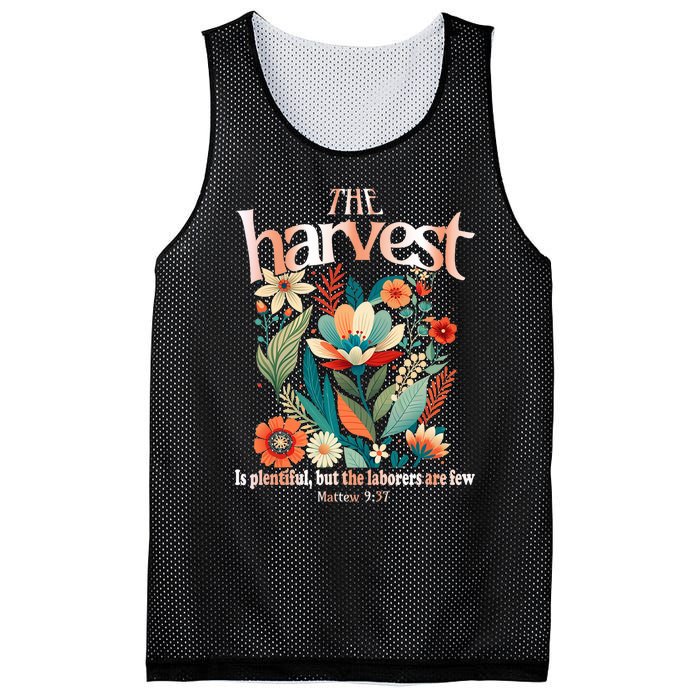 The Harvest Is Plentiful But The Laborers Are Few Mesh Reversible Basketball Jersey Tank