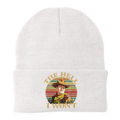 The Hell I Won't Knit Cap Winter Beanie