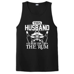 This Husband Is Here For The Rum Pirate Matching Family Gift PosiCharge Competitor Tank