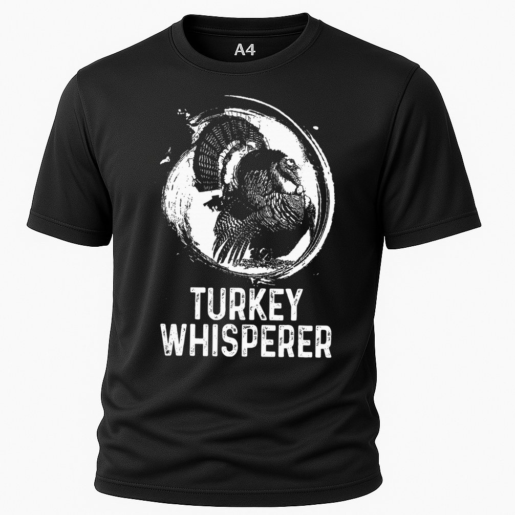 Turkey Hunter I'm A Turkey Whisperer Hunting Cooling Performance Crew T-Shirt