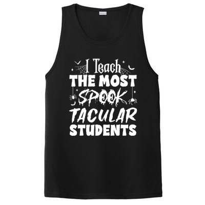 Teacher Halloween I Teach The Most Spooktacular Students PosiCharge Competitor Tank