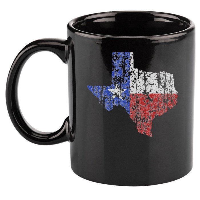 Texas Home I Love Texas The Lone Star State Texas 11oz C Handle Ceramic Mug