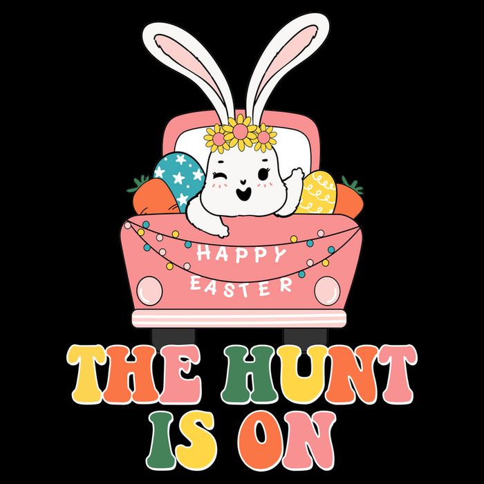 The Hunt Is On Easter Bunny Holiday Impact Tech Backpack
