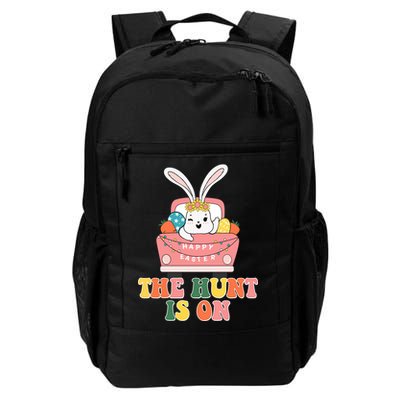 The Hunt Is On Easter Bunny Holiday Backpack