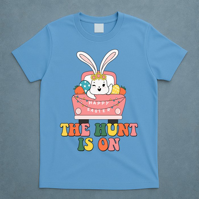 The Hunt Is On Easter Bunny Holiday T-Shirt