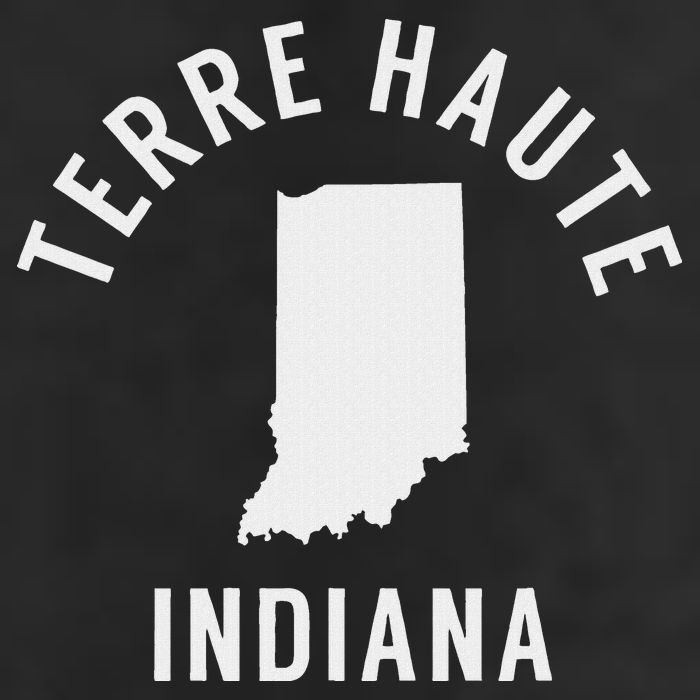 Terre Haute Indiana Souvenirs In 7 Panel Mesh Trucker Snapback Hat