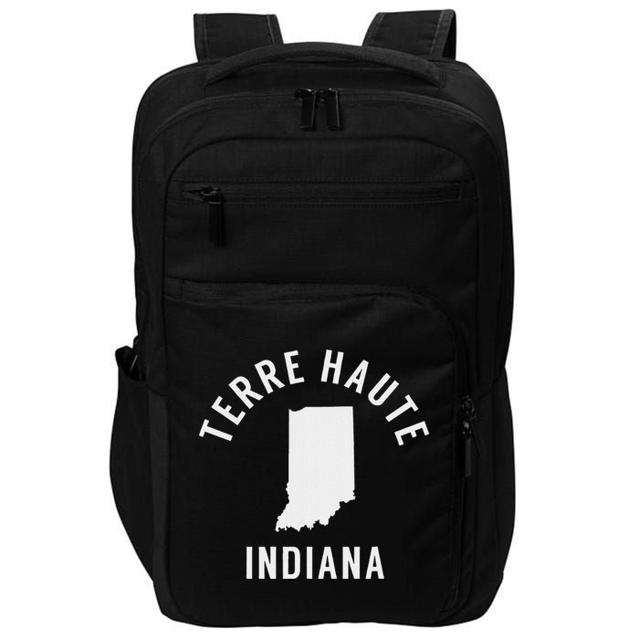 Terre Haute Indiana Souvenirs In Impact Tech Backpack